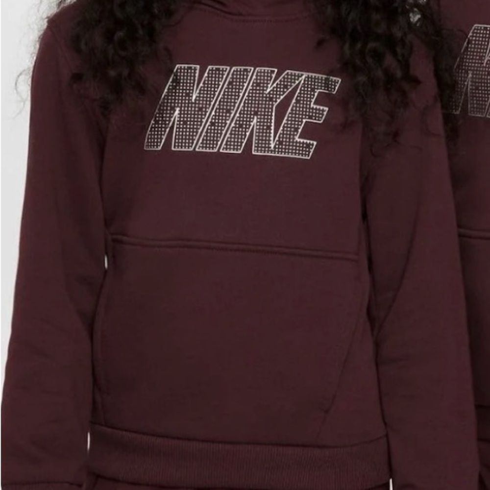 Nike Girls Pullover Hoodie Size M